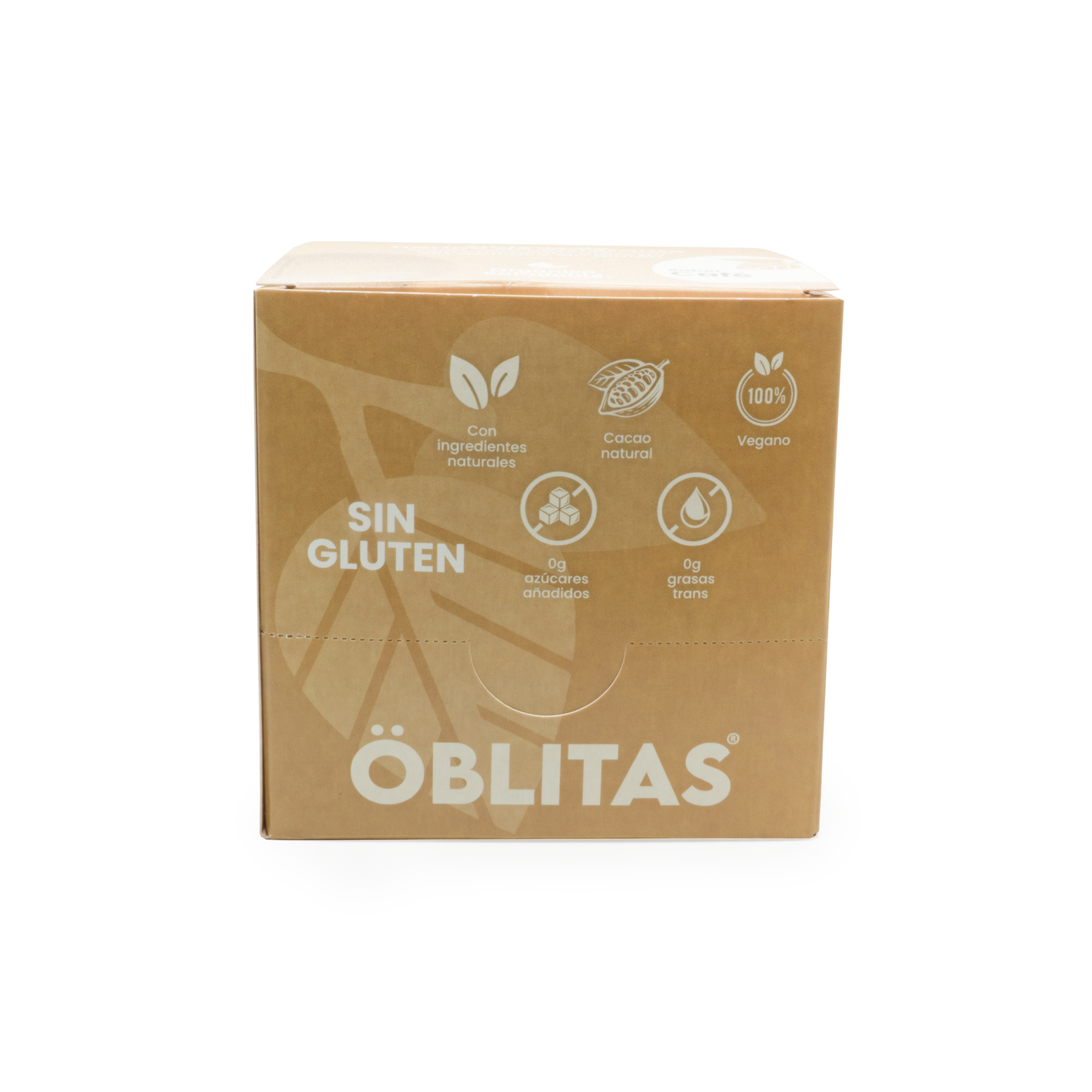 Caja con Obleas sabor Café