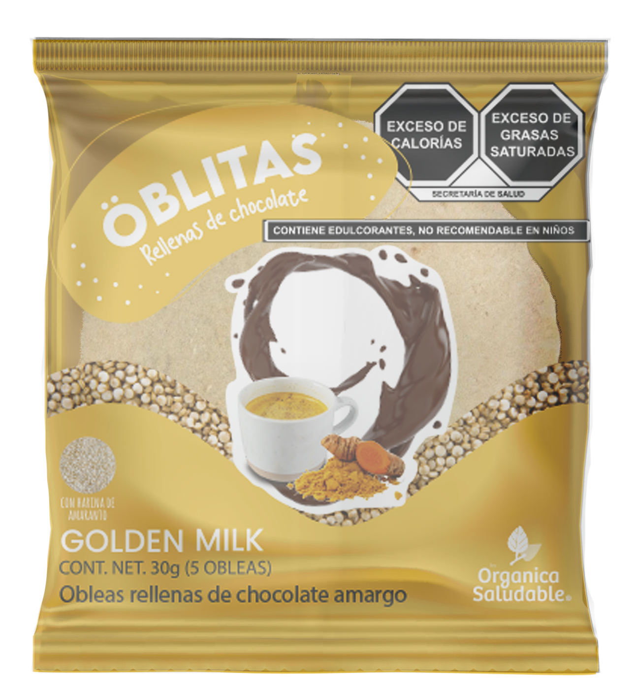 Obleas -Premium- Golden Milk
