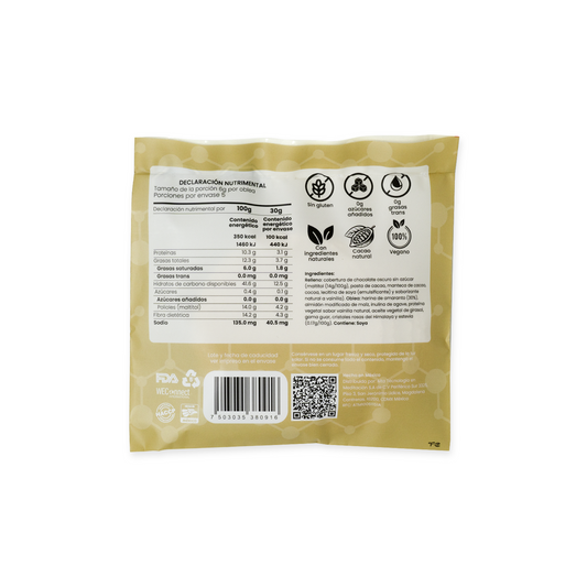 Oblea sabor Vainilla con Proteína