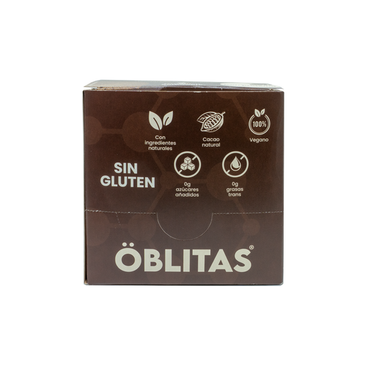 Caja con Obleas sabor Chocolate con Proteína