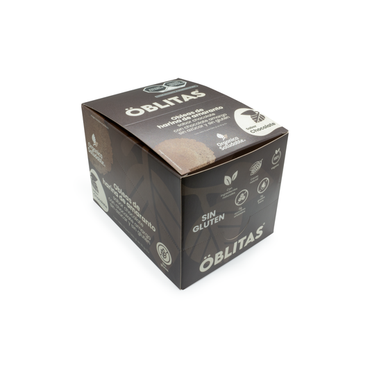 Caja de Obleas sabor Chocolate