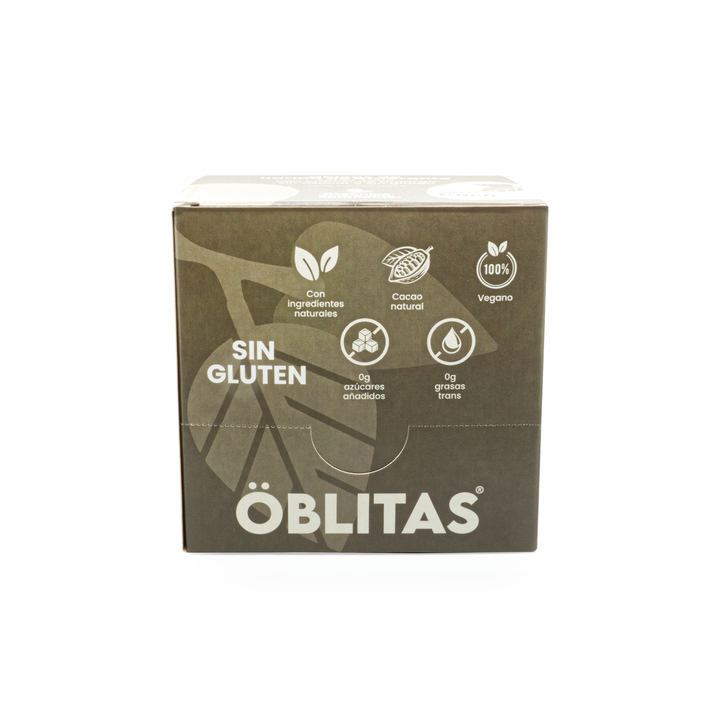 Caja con Obleas sabor Coco