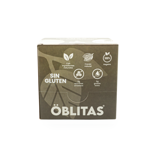 Caja con Obleas sabor Coco
