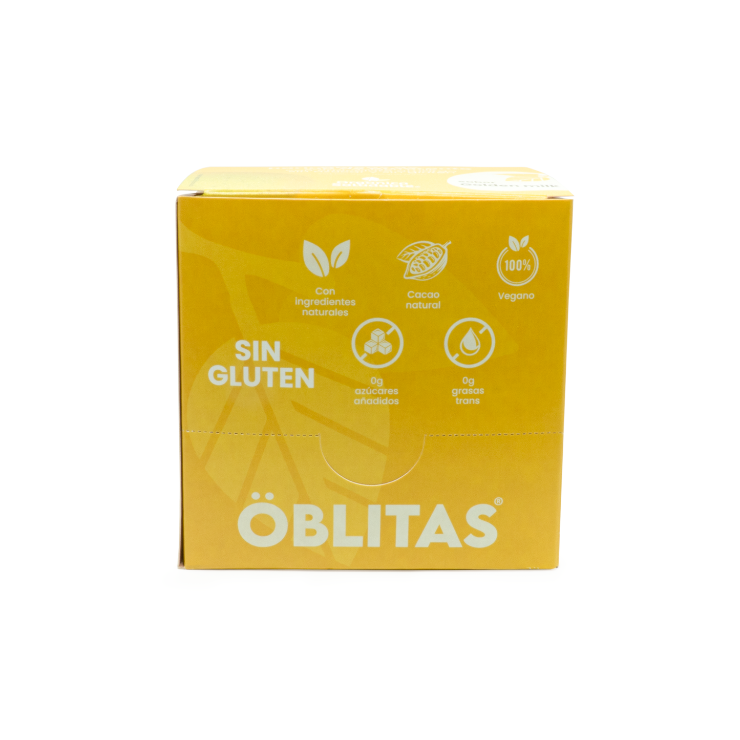 Caja con Obleas sabor Golden milk
