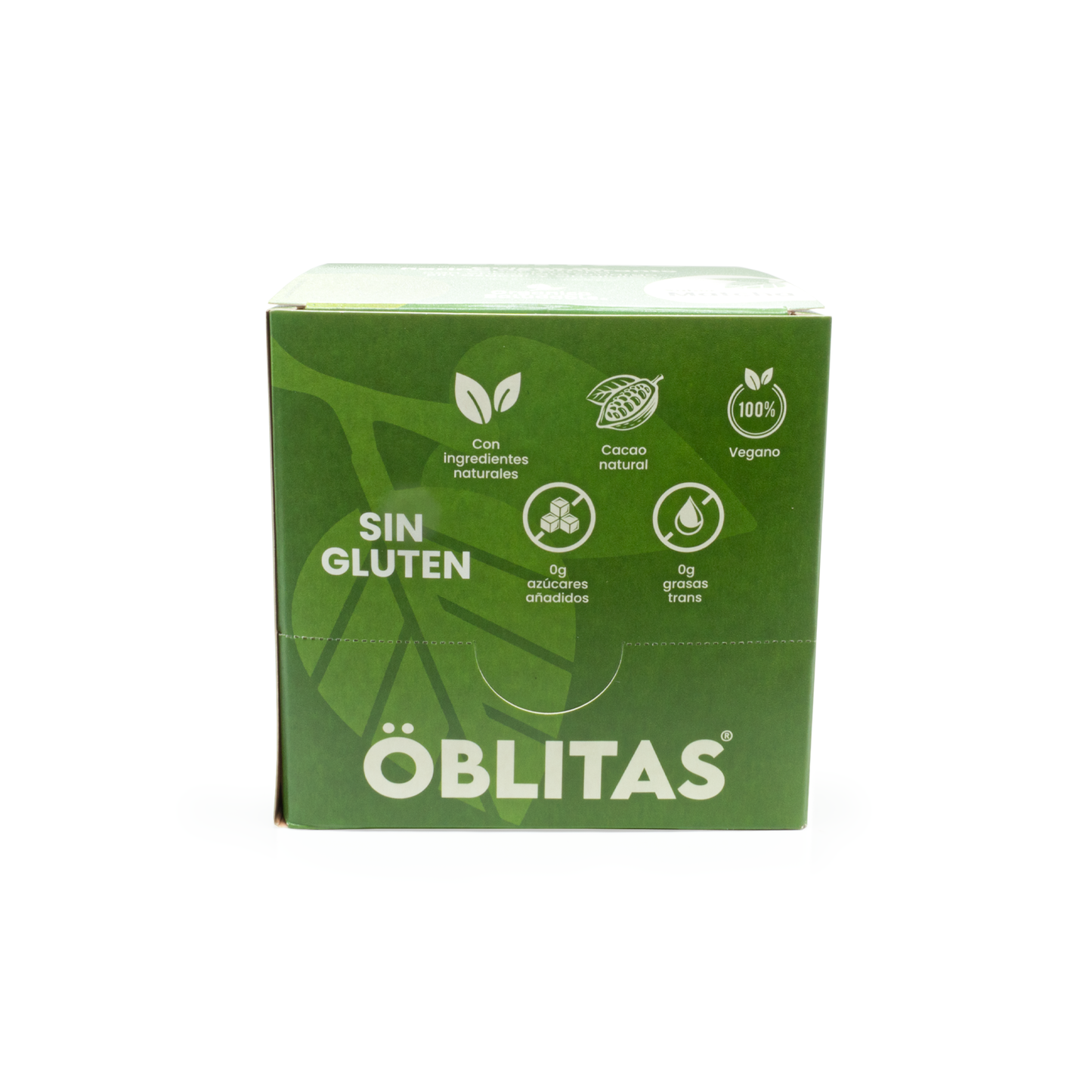 Caja con Obleas sabor Matcha