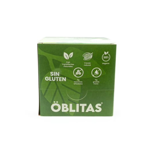 Caja con Obleas sabor Matcha