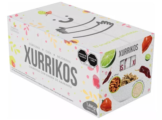 Xurrikos Party Pack: 20 Piezas de 90grs c/u