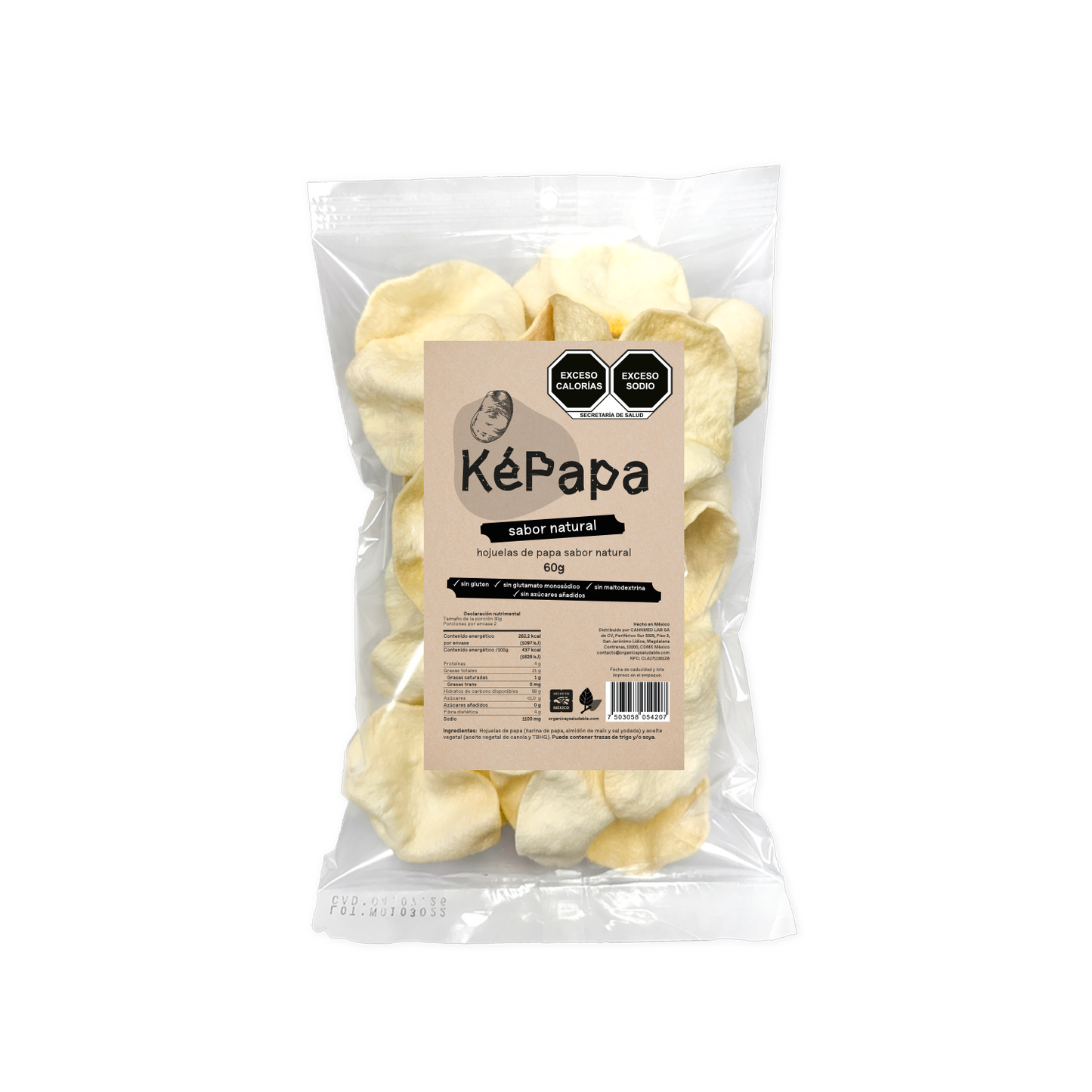 Hojuelas de papa Natural - 60g