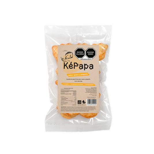 Hojuelas de papa Queso Jalapeño - 60g