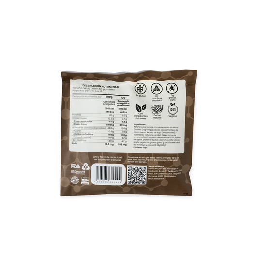 Oblea sabor Chocolate con Proteína