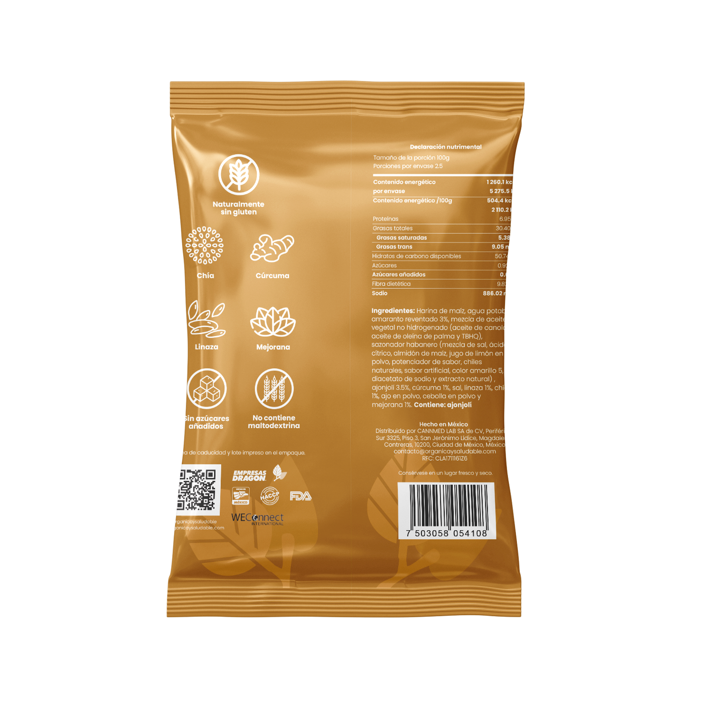 Xurrikos de Habanero - 250grs
